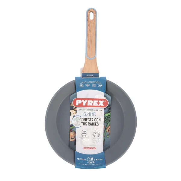 Panna Pyrex Sand Stiprināts alumīnijs Zils 26 cm