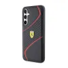 Ferrari Twist Metal Logo - Samsung Galaxy S23 FE Case (black)