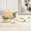 Užkandžių dėklas Quid Select Balta Plastmasinis 17 x 9,5 x 2 cm (20 vnt.)