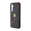 Ferrari Twist Metal Logo - Samsung Galaxy S23 FE Case (black)
