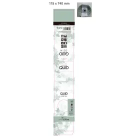 Baking Mould Quid Ozon Green Plastic 25 x 6 cm Savarin