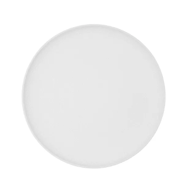 Plakans trauks Bidasoa Fosil Balts Keramika 26,5 x 26,4 x 2,3 cm (6 gb.)