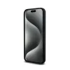 DKNY Liquid Silicone White Printed Logo MagSafe - Case for iPhone 15 Pro Max (black)