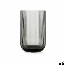 Lasi Bidasoa Fosil Harmaa Lasi 460 ml (6 osaa)