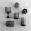 Бокал Bidasoa Fosil Серый Cтекло 370 ml (6 штук)