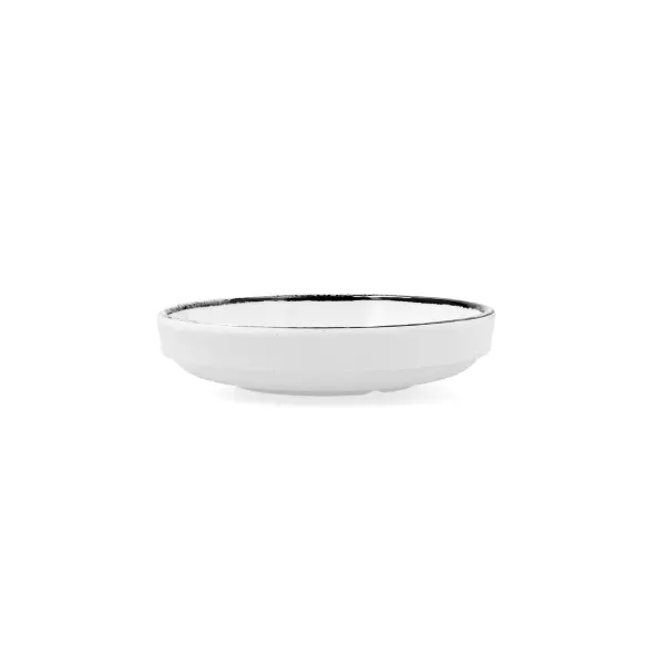 Блюдо Quid Select Filo Белый Чёрный Пластик 14 x 3 cm (12 штук)
