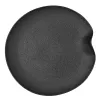 Snack tray Bidasoa Fosil Black Ceramic Aluminium Oxide 31,4 x 31,2 x 4 cm (4 Units)