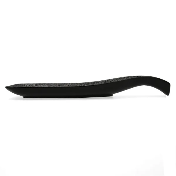 Välipalatarjotin Bidasoa Fosil Musta Keraminen Alumiinioksidi Pullo 38,5 x 12,7 x 4,8 cm (9 osaa)