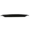 Snack tray Bidasoa Fosil Black Ceramic Aluminium Oxide 36 x 12,7 x 2,9 cm (9Units)
