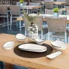 Bļoda Ariane Vital Filo Balts Melns Keramika 12,5 cm (8 gb.)