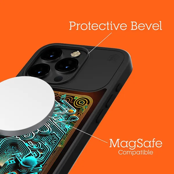 STM Reveal Warm MagSafe - Case for iPhone 15 Pro Max (Black Realm)