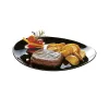 Плоская тарелка Luminarc Friends Time Чёрный Cтекло 30 x 26 cm Мясо (12 штук)
