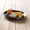 Плоская тарелка Luminarc Friends Time Чёрный Cтекло 30 x 26 cm Мясо (12 штук)