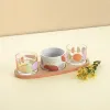 Serving set Quid Kaleido Multicolour Wood 25 x 10 x 5,5 cm (4 Pieces)