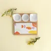 Pasniegšanas komplekts Quid Kaleido Daudzkrāsains Koks 23 x 19,5 x 3,5 cm 5 Daudzums