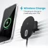 Speck Charging Vent Mount + ClickLock - MagSafe Wireless Charging Car Holder (Black)
