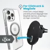 Speck Charging Vent Mount + ClickLock - MagSafe Wireless Charging Car Holder (Black)