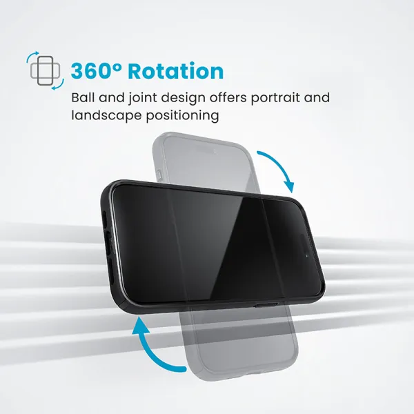 Speck Charging Vent Mount + ClickLock - MagSafe Wireless Charging Car Holder (Black)
