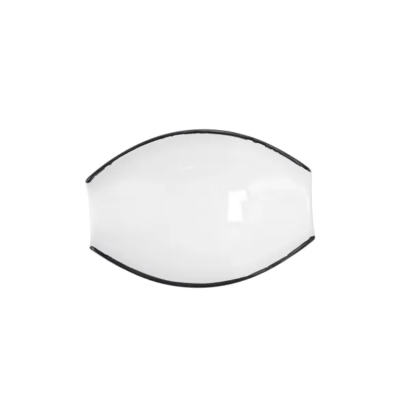 Bowl Ariane Vital Filo White Black Ceramic 19 x 13,5 cm (8 Units)