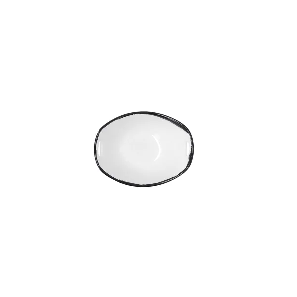 Kulho Ariane Vital Filo Valkoinen Musta Keraminen 11,6 cm (8 osaa)