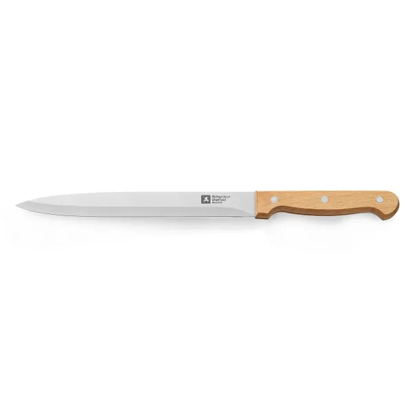 Lihaveitsi Richardson Sheffield Artisan Musta Puu Metalli Ruostumaton teräs 20 cm (6 osaa)