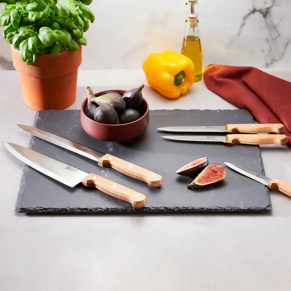 Leipäveitsi Richardson Sheffield Artisan Metalli Ruostumaton teräs 23 cm Luonnollinen