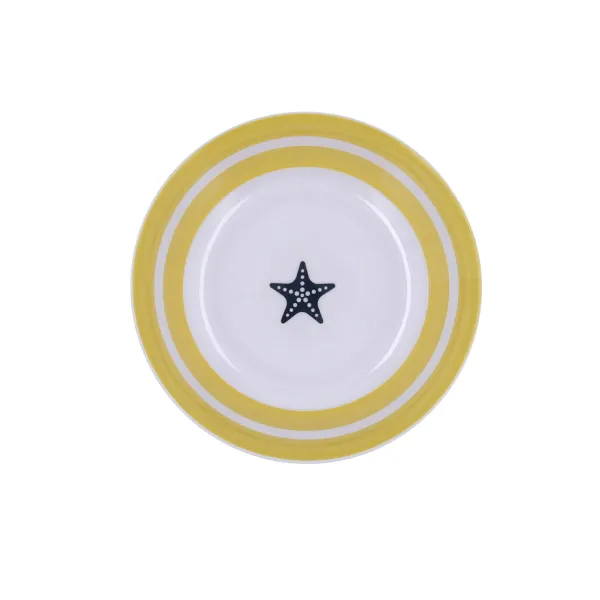 Deep Plate Quid Atlantic Multicolour Bioplastic 20 cm (12 Units)