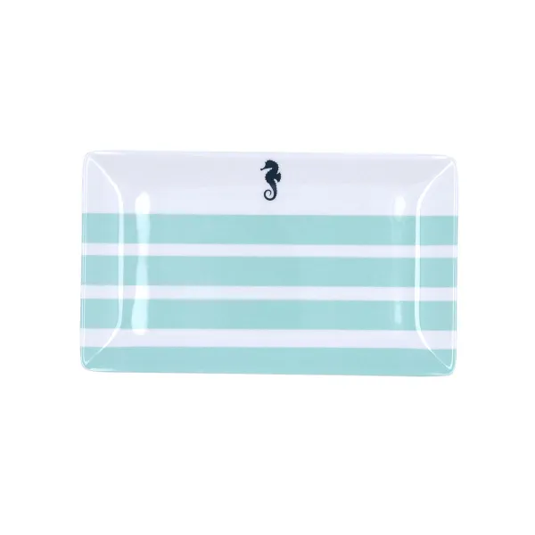 Uzkodu paplāte Quid Atlantic Daudzkrāsains Bioplastika 25 x 15 x 2 cm (12 gb.)