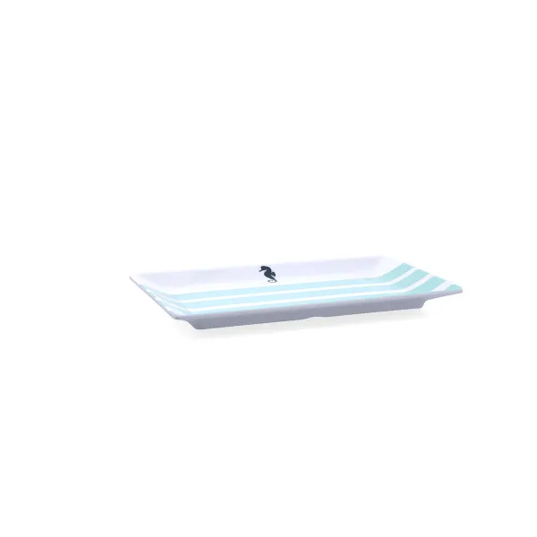 поднос для закусок Quid Atlantic Разноцветный Биопластик 25 x 15 x 2 cm (12 штук)