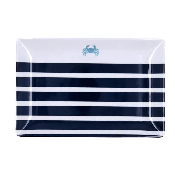 поднос для закусок Quid Atlantic Разноцветный Биопластик 30 x 20 x 2 cm (12 штук)