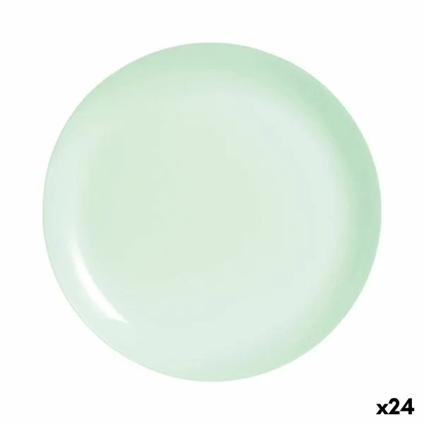 Plakans trauks Luminarc Diwali Paradise Zaļš Stikls 25 cm (24 gb.)
