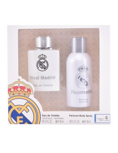 Men's Perfume Set Real Madrid Sporting Brands I0018481 (2 pcs) 2 Pieces