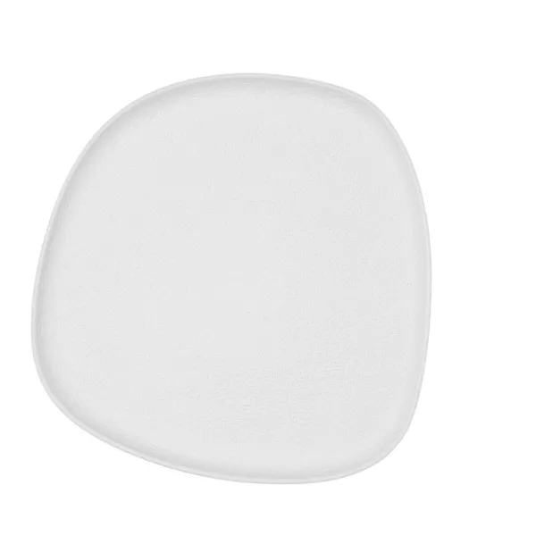 Plakans trauks Bidasoa Fosil Balts Keramika 26,3 x 25,5 x 2,4 cm (6 gb.)