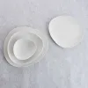 Bļoda Bidasoa Fosil Balts Keramika Ovāls 14 x 12,4 x 4,8 cm (12 gb.)