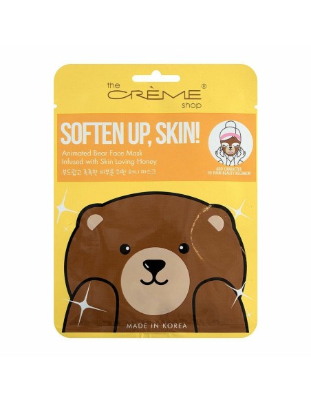Facial Mask The Crème Shop Soften Up, Skin! Bear (25 g)