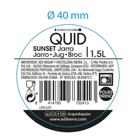 Kannu Quid Sunset Koralli Muovinen 1,5 L