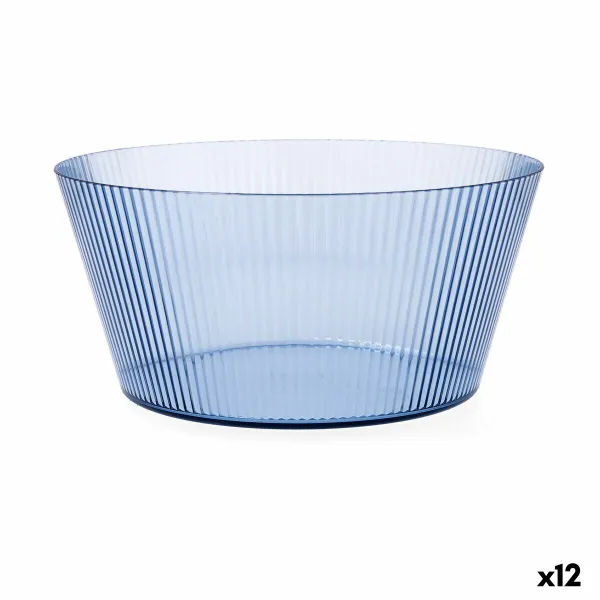 Салатница Quid Sunset Синий Пластик 25 cm (12 штук)