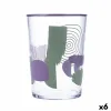 Stiklas Quid Kaleido Spalvotas stiklas Abstraktus 510 ml (6 vnt.)
