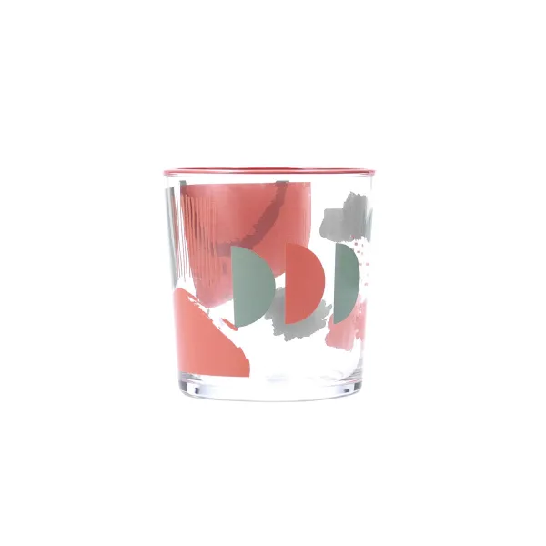 Стакан Quid Kaleido Разноцветный Cтекло Абстракция 380 ml (6 штук)