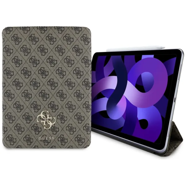 Guess Magnetic 4G Big Logo - Case iPad Air 11" M3 (2025) / iPad Air 11" M2 (2024) (brown)