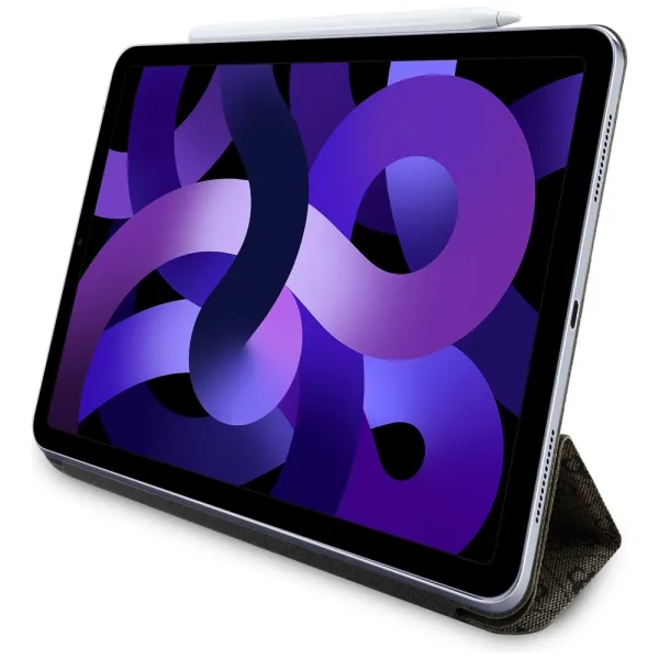 Guess Magnetic 4G Big Logo - Case iPad Air 11" M3 (2025) / iPad Air 11" M2 (2024) (brown)