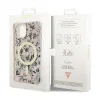 Guess Flower MagSafe - Case for iPhone 14 (Pink)