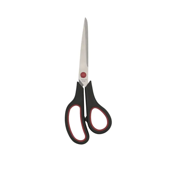 Кухонные ножницы Quid Rico Чёрный Красный Металл 21 cm (12 штук)