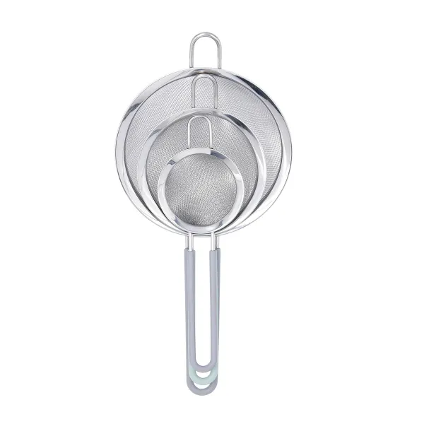 Sietų rinkinys Quid Ozon Metalinis 16 cm 12 cm 8 cm 3 vnt.
