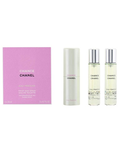 Women's Perfume Set Chance Eau Fraiche Chanel Chance Eau Fraiche (3 pcs)