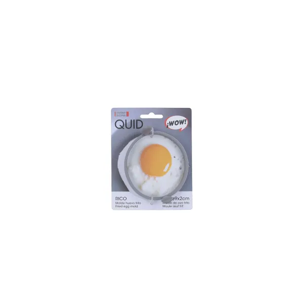 Форма Quid Rico Пластик 9 x 2 cm Жаренное яйцо (24 штук)