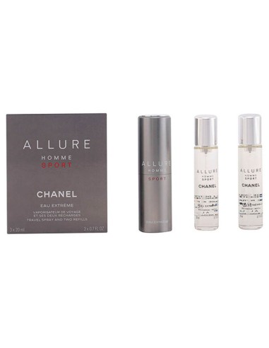 Women's Perfume Set Chanel Allure Homme Sport Eau Extrême 20 ml 2 Pieces