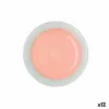 Dessert dish Quid Kaleido Green Coral Ceramic 19 cm (12 Units)