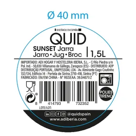 Kannu Quid Sunset Sininen Muovinen 1,5 L
