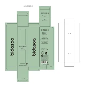 Šakučių rinkinys Bidasoa Fosil Metalinis Plienas 19 x 3 x 2 cm (6 vnt.)